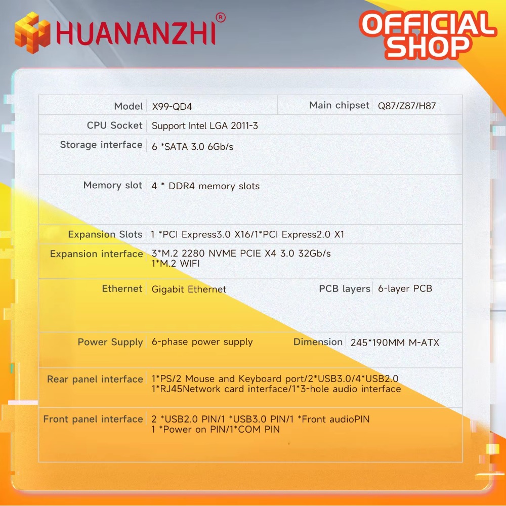 Материнская плата HUANANZHI X9 – обзор и цена E5 2696 V3